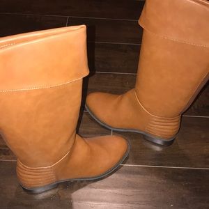 Chinese Laundry Cognac Rain Boots